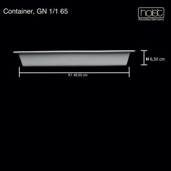 GN 1-1 65 GN-GASTRONORM Container GN 1-1 65 mm
