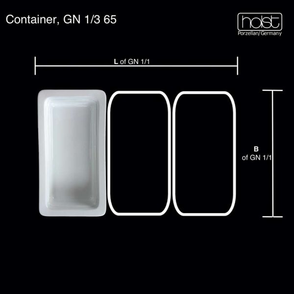 GN 1-3 65 GN-GASTRONORM Container GN 1-3 65 mm