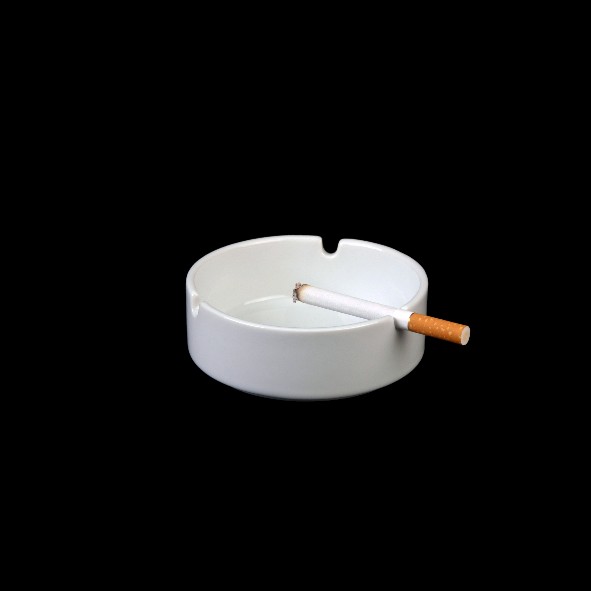 AB 925 Round ashtray 9 cm stackable