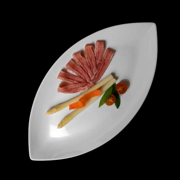 BAT 001 BATEAU Oval platter ''Bateau'' 35 cm