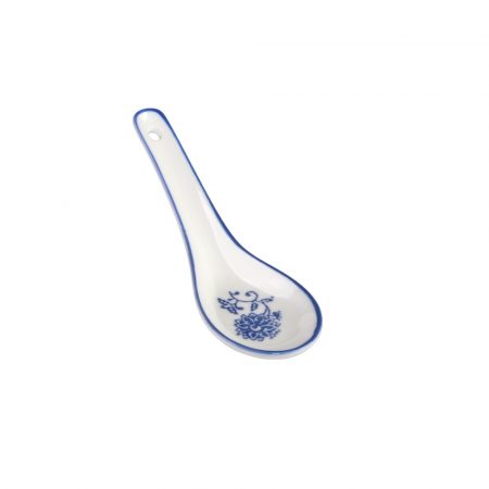 QHC 303 LÖFFEL Chinese Spoon 13 x 4 cm ''Qing Hua Ci''