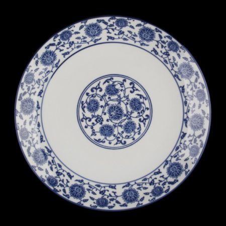 QHC 027 QING HUA CI Flat plate 27 cm ''Qing Hua Ci''