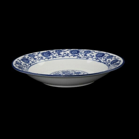QHC 020 QING HUA CI Deep plate 20 cm ''Qing Hua Ci''