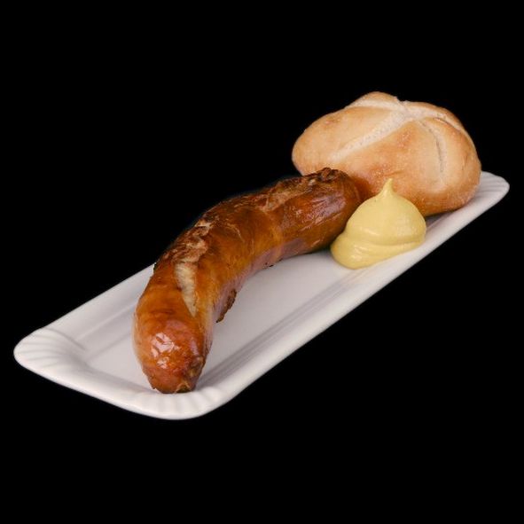 SL 007 EINWEG-DESIGN Porcelain Plate 26 cm ''Snack Line''