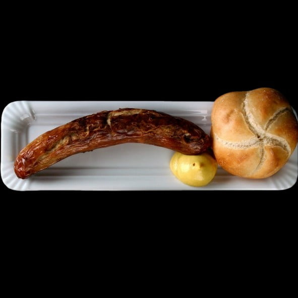 SL 007 EINWEG-DESIGN Porcelain Plate 26 cm ''Snack Line''