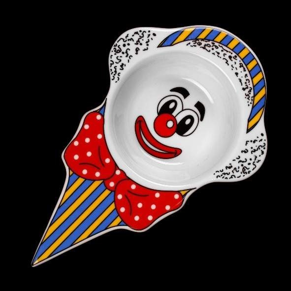 ES 021 DESSERTSCHALEN Sundae ''Clown'' 24 cm