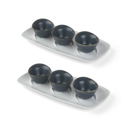 RT 604 KOMBI-SERVICE 8-tlg. Fingerfood Servierset "Coral"