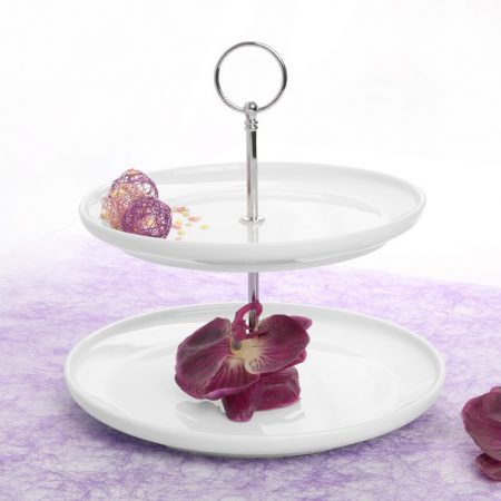 ET 002 ETAGEREN Etagere with two levels 24 cm