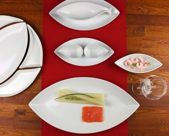 BAT 005 BATEAU Oval platter ''Bateau'' 25 cm