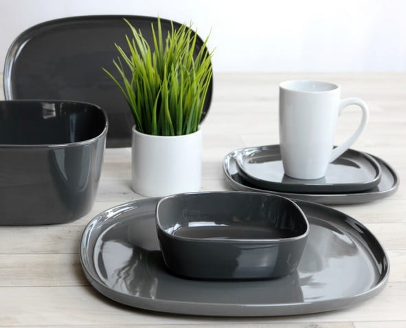 SK 420 SKAGEN Plate 30 x 20 cm ''Skagen'' grey