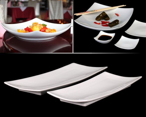 YO 028 YOYO SHANGHAI Curved plate, 28,0 x 14,0 cm, Yoyo Osaka