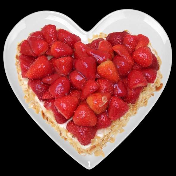 MPH 026 SONDERFORMEN Heart shaped plate 26 cm