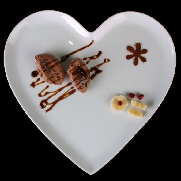 MPH 026 SONDERFORMEN Heart shaped plate 26 cm