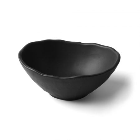 SDS 116 SCHIEFERDESIGN Porcelain Bowl 16 cm / 0,50 l ''Slate Design'' black