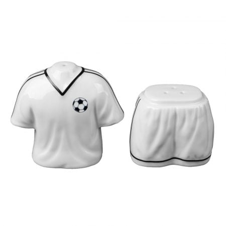 SP 002 MENAGEN Salt & Pepper Shaker ''Football Player''