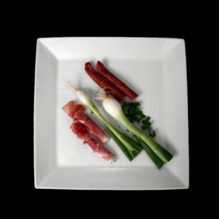 YK 1156 YOYO KANTON Square plate 19 cm YoYo ''Kanton''