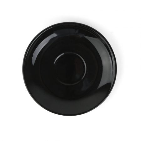 UTA 116 S FORM UTA Milk coffee saucer 16 cm black
